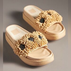 Anthro Dolce Vita Sidona Flower Sandal SZ 8